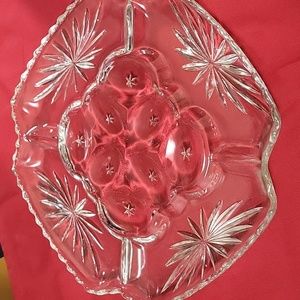 Anchor Hocking Prescut Deviled Egg, Relish Tray